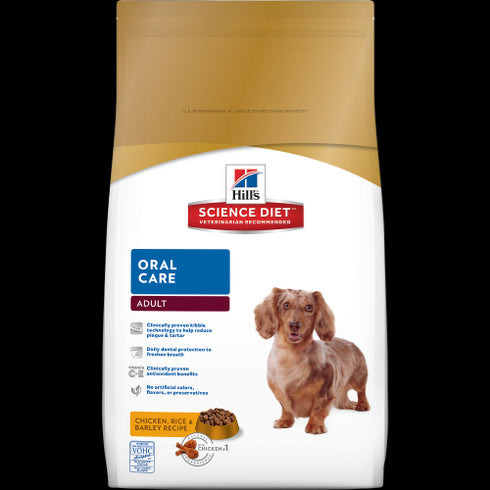 Science Diet Oral Care Adult Dry Dog Food 28.5lb - Poudre Pet and Feed Supply